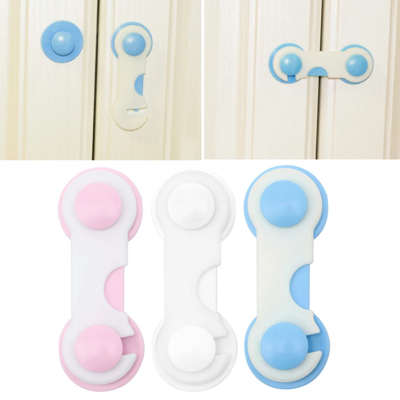 

4Pcs Baby Kids Drawer Cabinet Refrigerator Door Security Lock Protection Safety