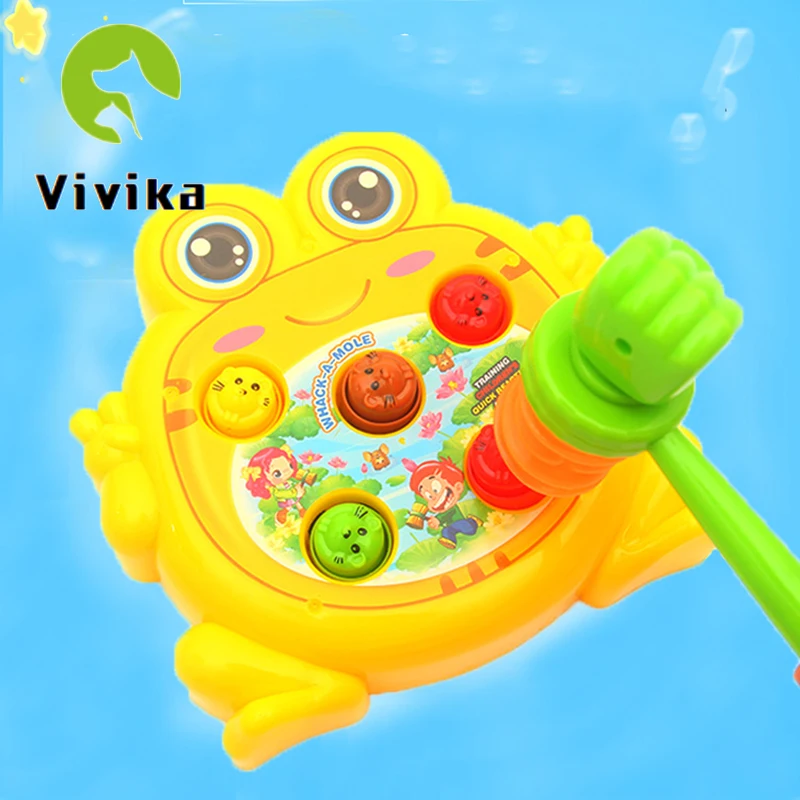 Infact Baby Whack A Mole игрушка без батареи не требуется забавная безделушка красный