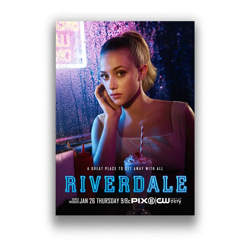 ТВ серия ривердейл плакат четкое изображение наклейки на стену украшение для