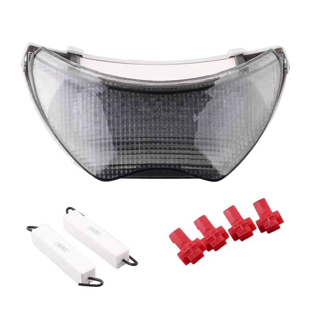 

Smoke Motorcycle LED Turn Signal Brake Tail Light for Kawasaki Ninja ZX7R 96-01