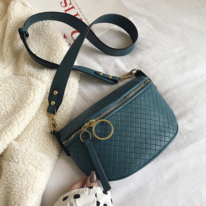 Модная Роскошная седельная сумка 2019 женская дизайнерская нагрудная с