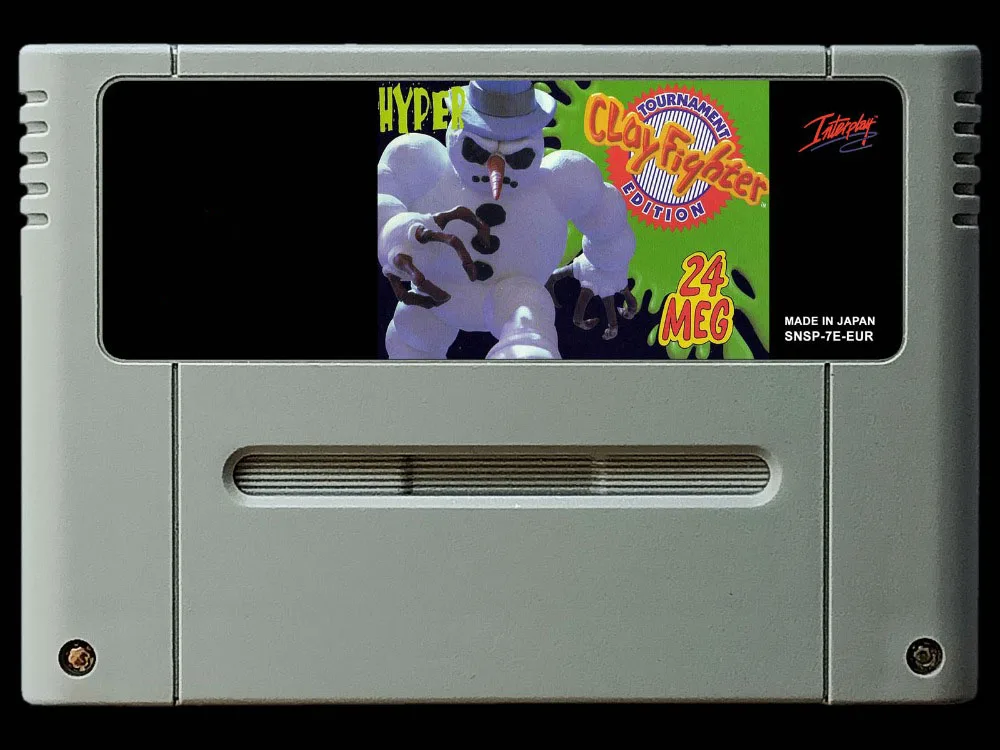 16 бит игры ** Clay Fighter ( PAL Европейская версия!)|Игры для консолей| |