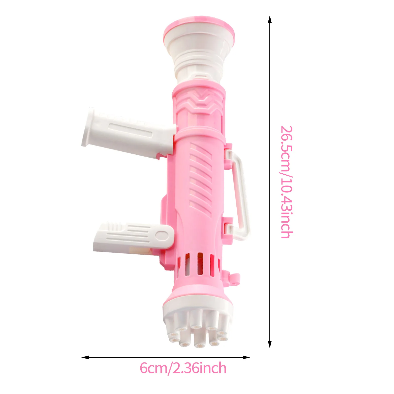 

Electric Bubble Machine 10-Hole Bubble Maker Cool Toy Automatic Bubble Gun ABS Plastic Bubble Blaster Machine Kids Outdoor Game