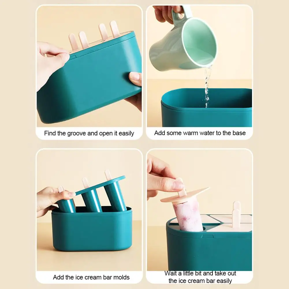 

Six Silicone Ice Cube Household Ice Mold Ice Stick Ice Cream Mold