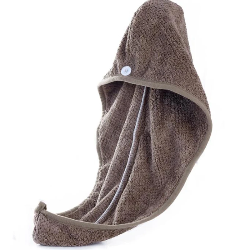 Банное полотенце шапочка для душа из микрофибры обернутое быстросохнущее волос s