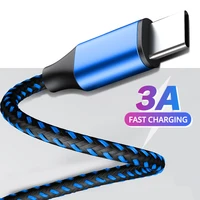 anmone 3a 18w fast charging type c usb cable for samsung xiaomi redmi huawei type c mobile phone charging wire cord usb c cable