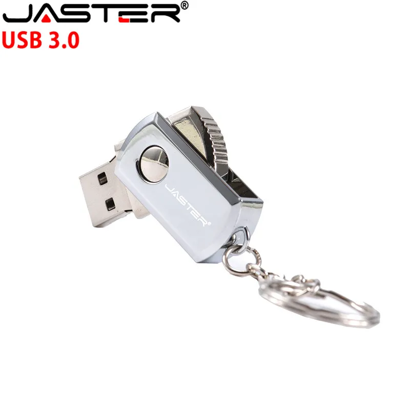 JASTER USB 3,0 высокоскоростной USB флеш-накопитель брелок ручка-накопитель 16 Гб USB флешка Флешка 32 Гб 64 Гб вращающаяся карта памяти флешка