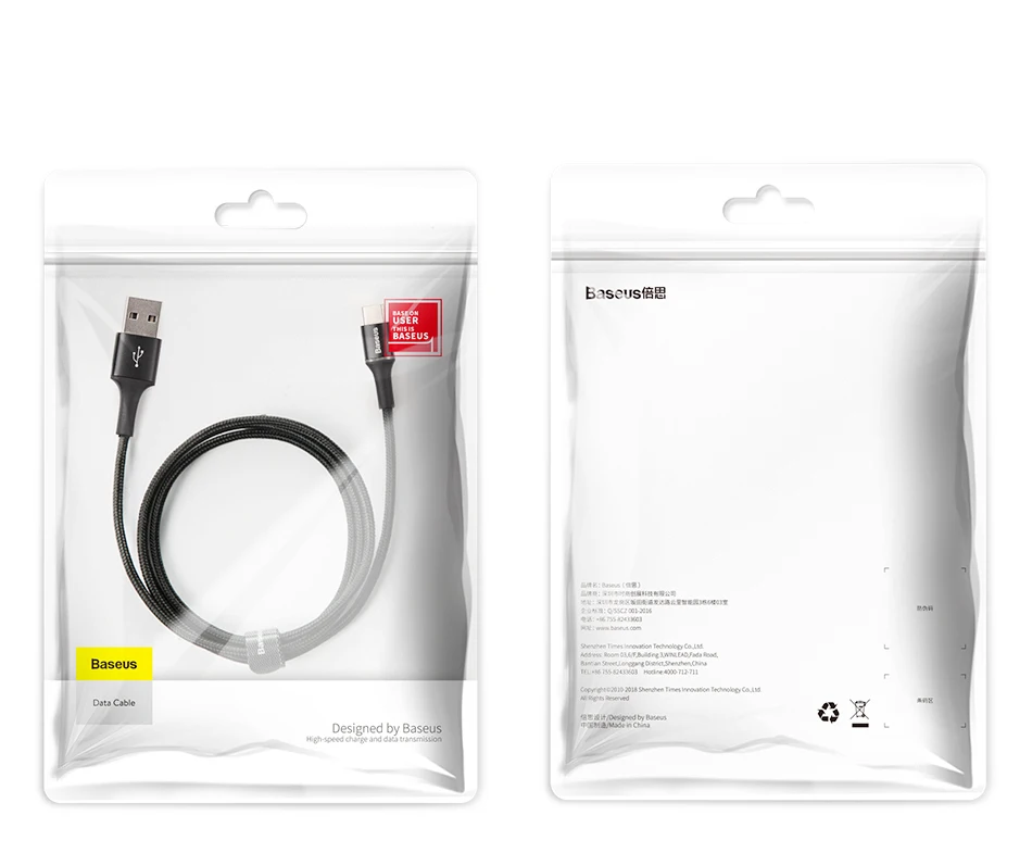 Baseus usb type C кабель для samsung Xiaomi Redmi Note 7 10 3A провод для быстрой зарядки USB-C зарядное устройство мобильный телефон USBC кабель type-c 3 м