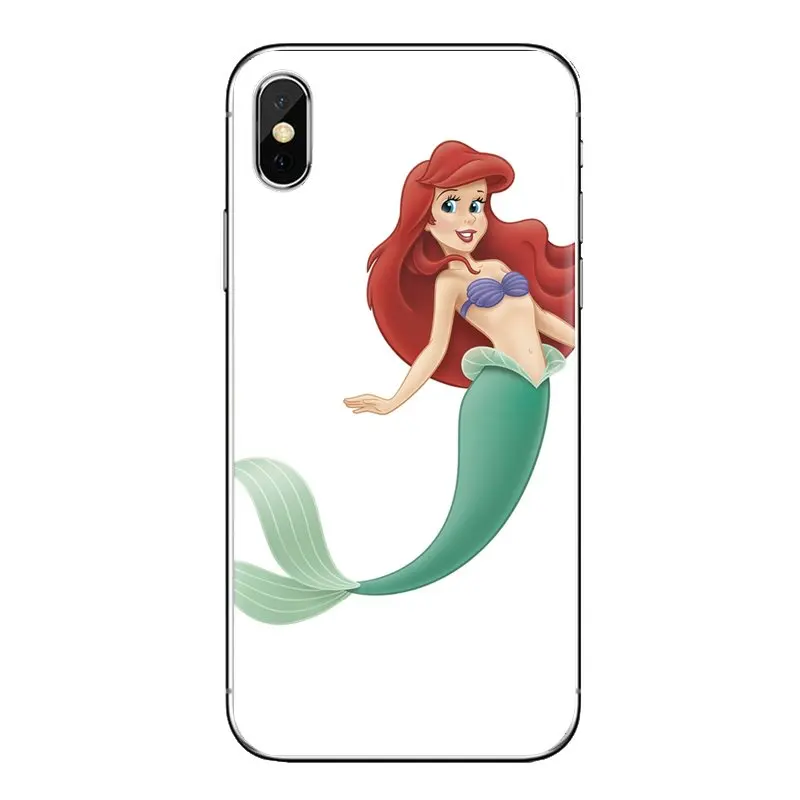 Прозрачный ТПУ чехол маленькая Русалка Принцесса Сказка для Samsung Galaxy A3 A5 A7 A9 A8 Star A6