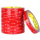 Двусторонняя клейкая лента, сверхпрочный монтажный скотч VHB, водонепроницаемая вспененная лента для дома, автомобиля, офиса, оборудования сделай сам, 3 м, 5608