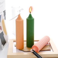 church top long pole acrylic candle mould diy geometric spire aromatic candle making christmas gifts craft supplies home decor