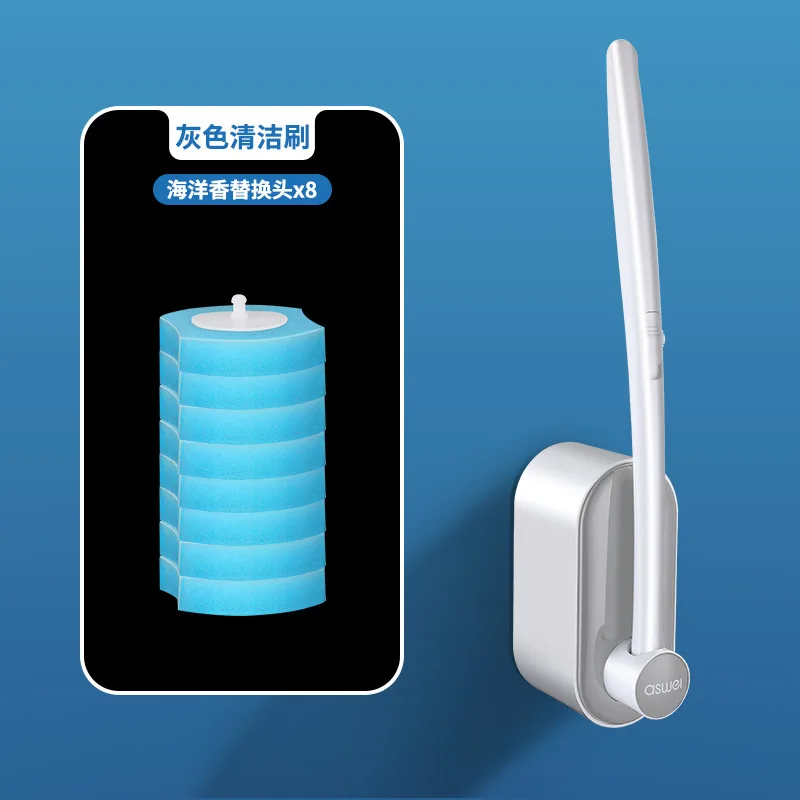 

Nordic Creative Toilet Brush Bathroom Cleaning Wall Mounted Disposable Accessories Toilet Brush Escobilla Wc Home Products DB60M