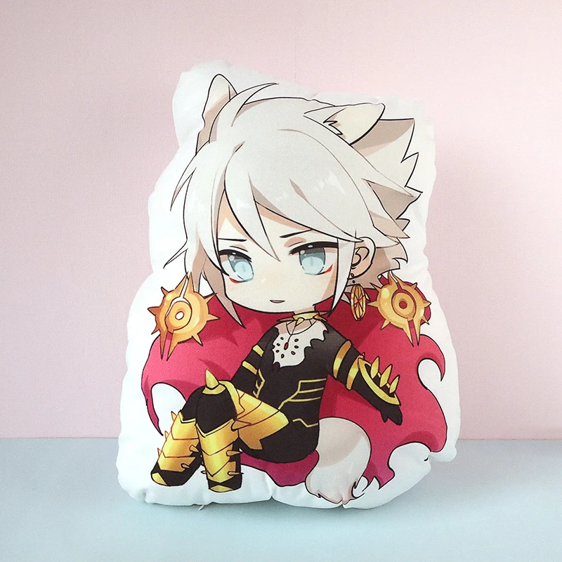 Karuna Аниме Fate/Grand Order Gilgamesh Cu Chulainn Chacha Косплей короткая мягкая игрушка подушка набивная подушка для игрушек Рождественский подарок - Цвет: Karuna