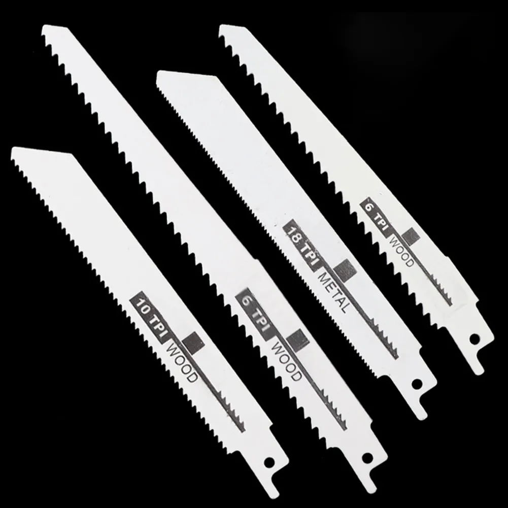 

10PCS Reciprocating Saw Blade Bi-Metal High Strength Woodworking Metal Cut Blade Saw Blades Saber Saw Handsaw Multi Saw Blade Fo