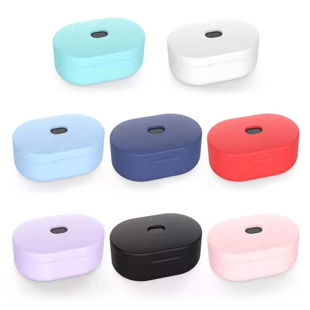 Силиконовый чехол для Xiaomi Redmi Airdot защитный TWS Bluetooth наушников модная беспроводная