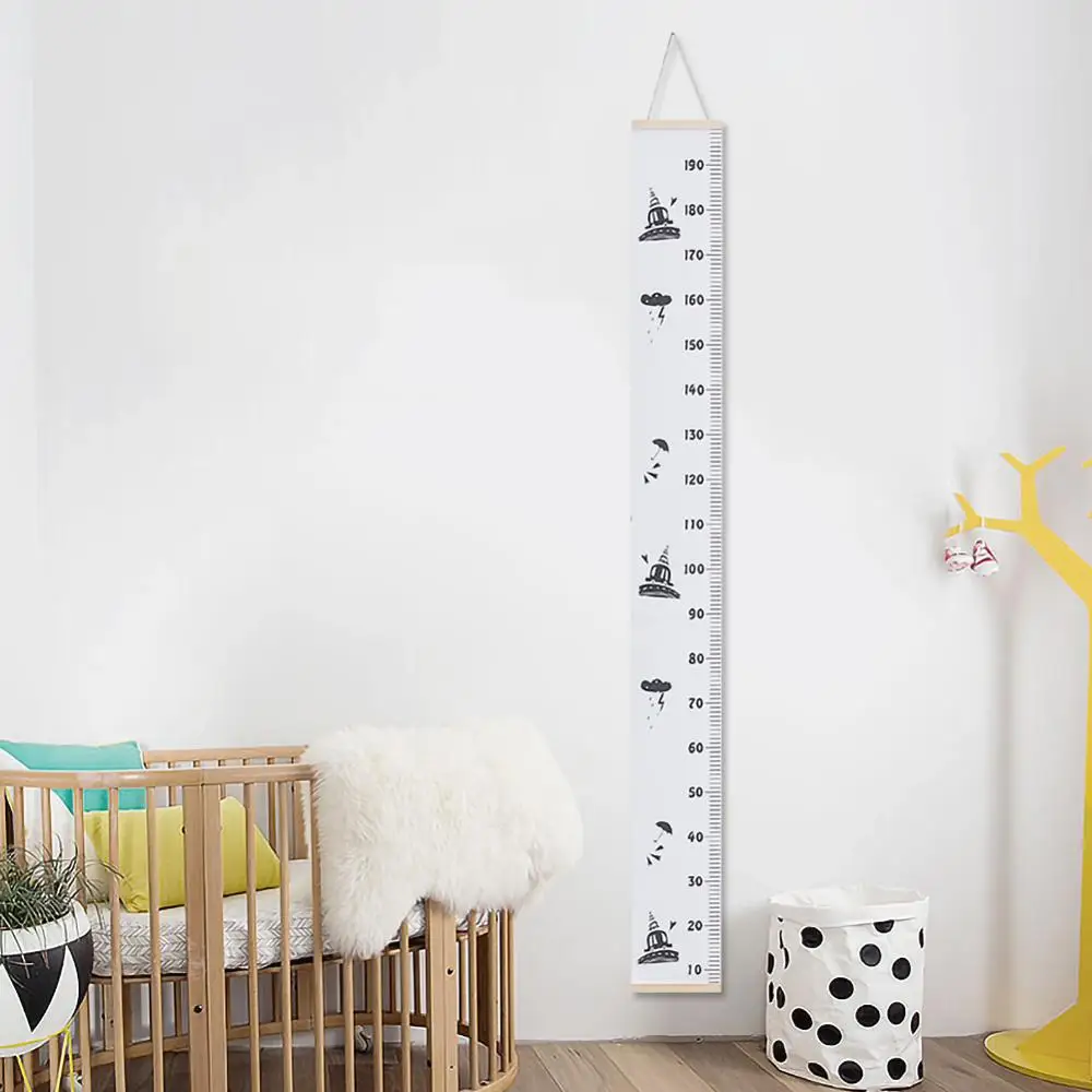 Фоны с Деревянной Стеной babybett подвесные Детские ребенка график роста детей