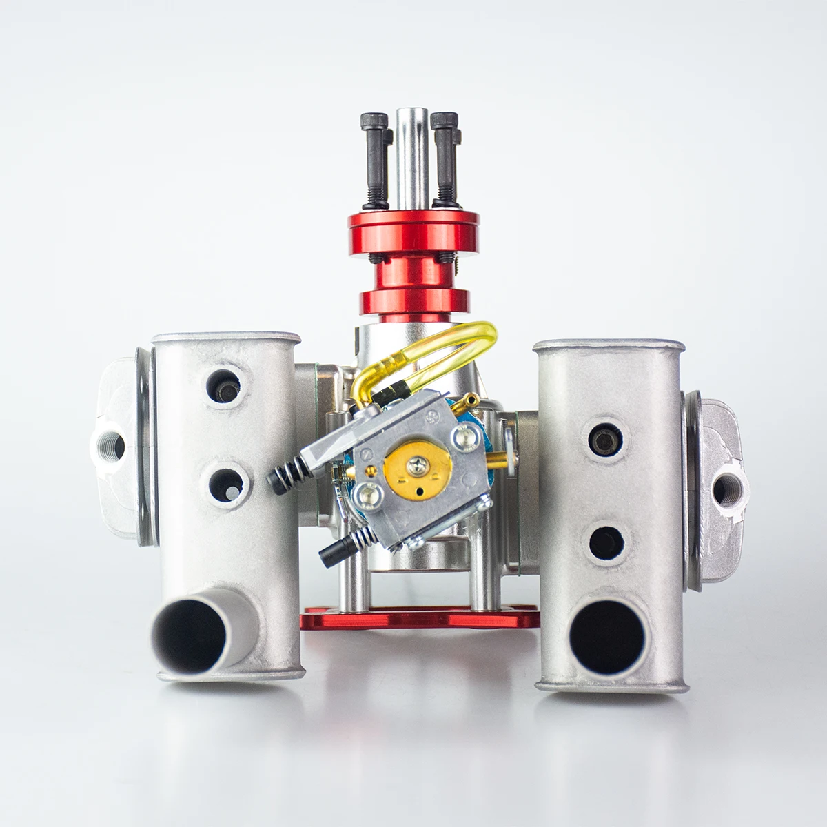 Двухцилиндровый бензиновый/бензиновый двигатель RCGF 50cc двухцилиндровый с