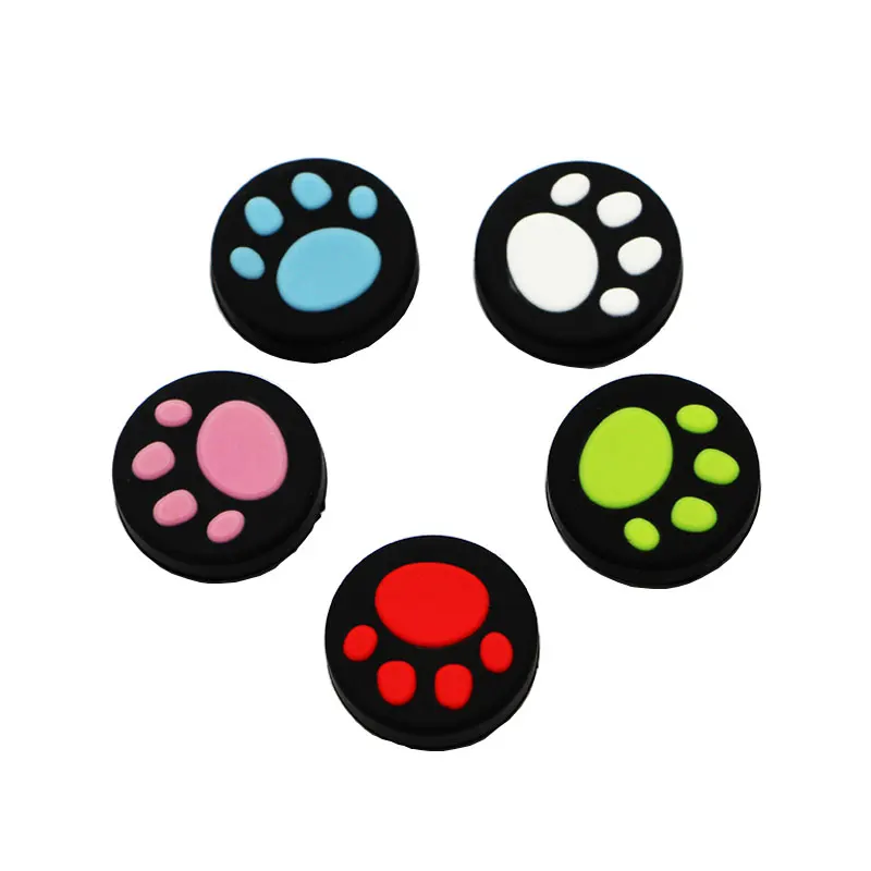 10 шт./лот противоскользящие силиконовые колпачки ручки с милым когтями в виде