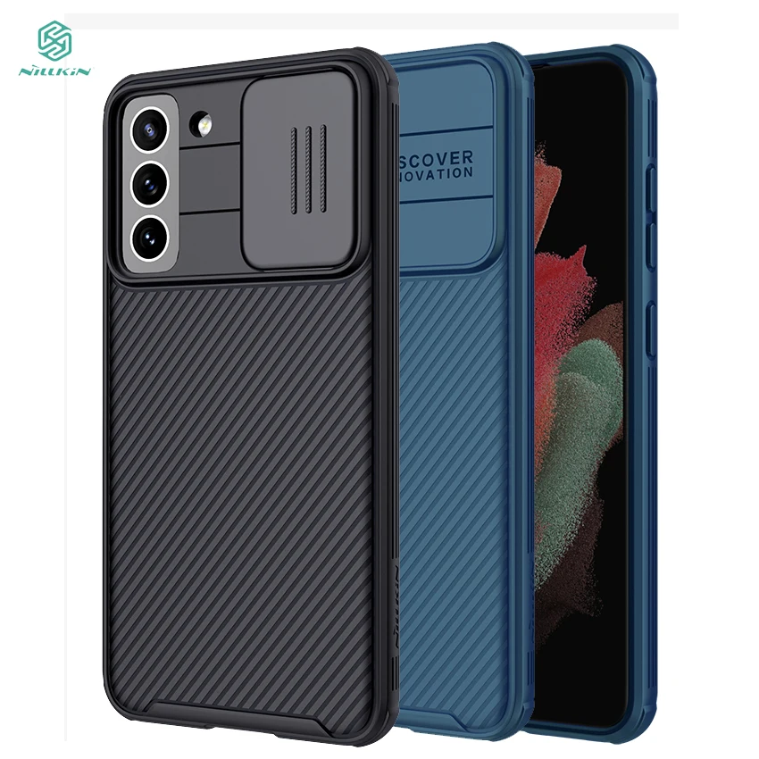 

For Samsung Galaxy S21 FE 2021 Case Cover NILLKIN Slide Cover Camera Protection Case For Samsung Galaxy S21 FE 2021 Anti-skid