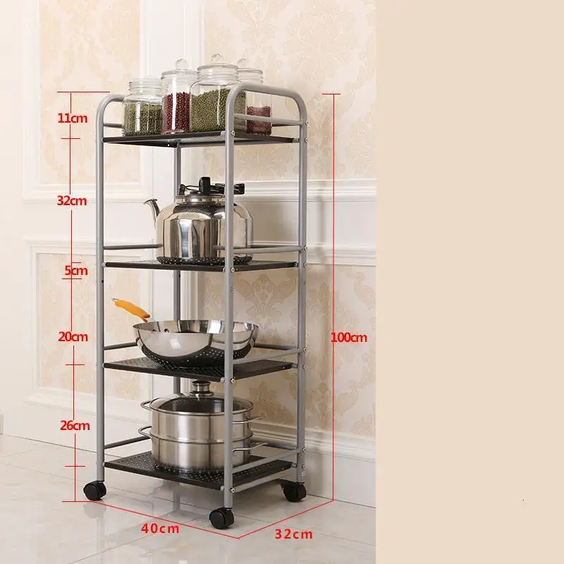 Держатель Articulos De Cocina Home Estanteria Repisas Cuisine Range Raf с колесами Estantes органайзер для хранения на кухне стойка - Цвет: Number 7