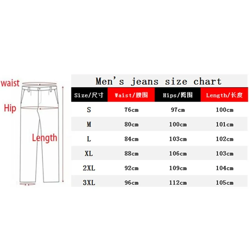 

2021Mens Jeans Stretch Ripped Pants Streetwear Mens Jeans Black Blue Jeans Men Elastic Waist Skinny Jeans Men