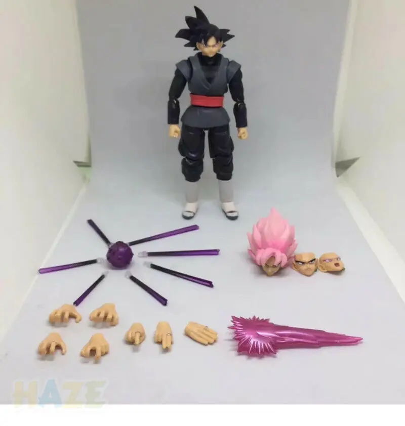 Экшн-фигурка Dragonball Z S.H. Фигурка Гоку гокоу Черная роза супер сайян игрушка |