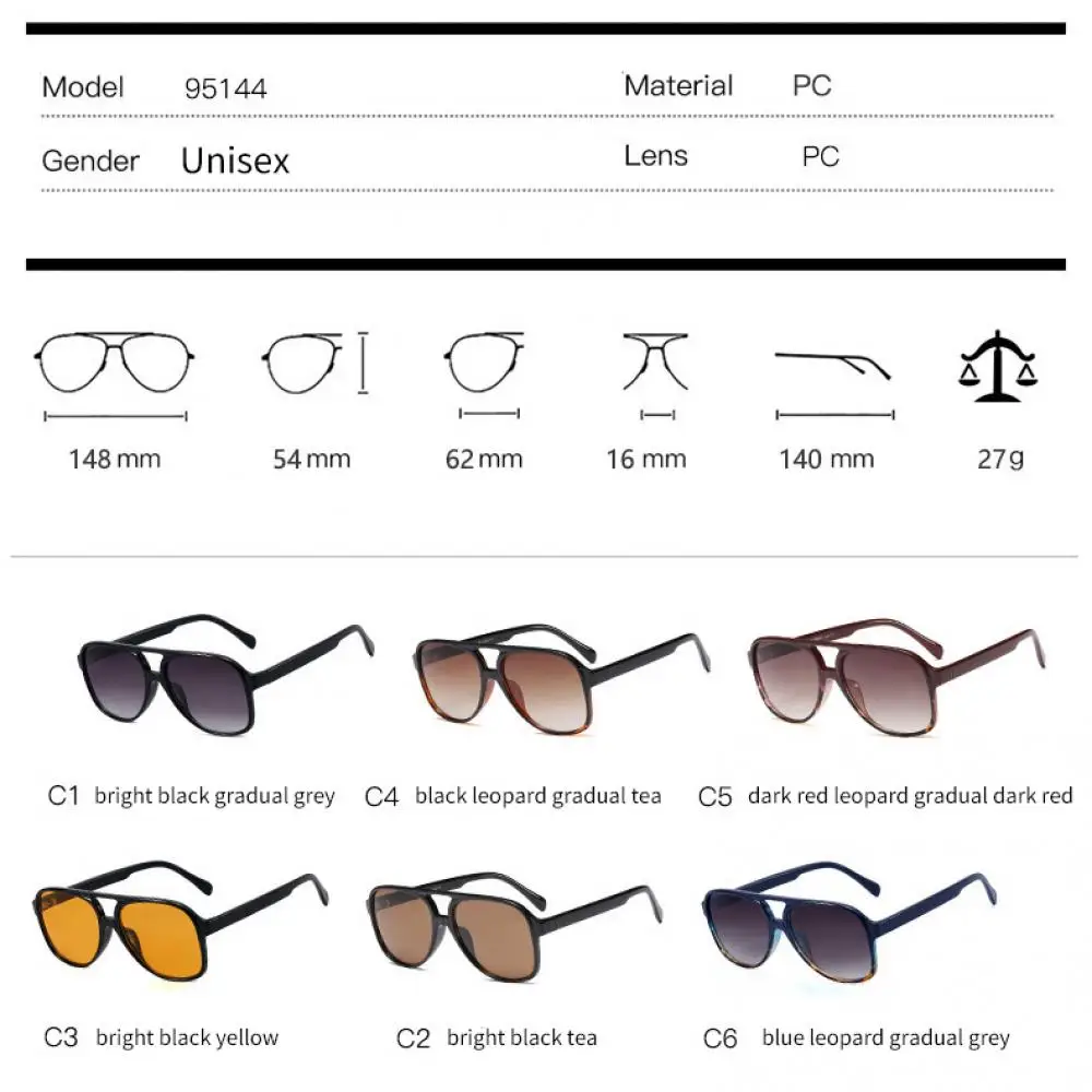 

YAMEIZE Retro Oversized Sunglasses Women Fashion Gradient Big Sun Glasses Vintage Brand Designer Pilot Eyeglasses Lentes De Sol