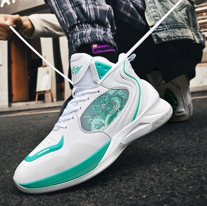 

2022 With Box New Arrive Basketball Shoes Mens Sports Shoes Couple Outdoor Sneakers Women Running Shoes Size 36-45