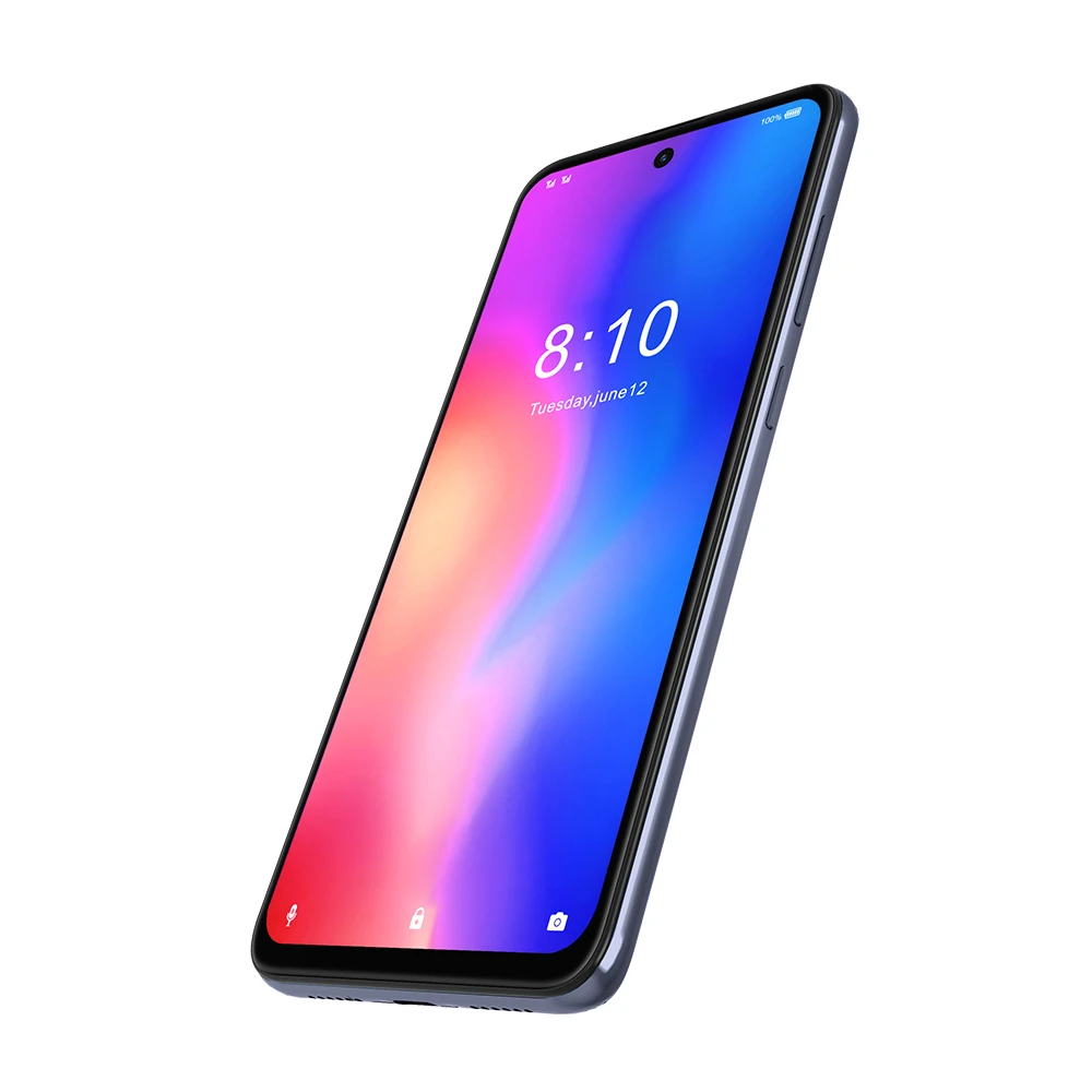 HOMTOM P30 pro 6,41 дюймов Android 9,0 мобильный телефон MT6763 Восьмиядерный 4 Гб 64 Гб задняя 13 МП Тройная камера смартфон