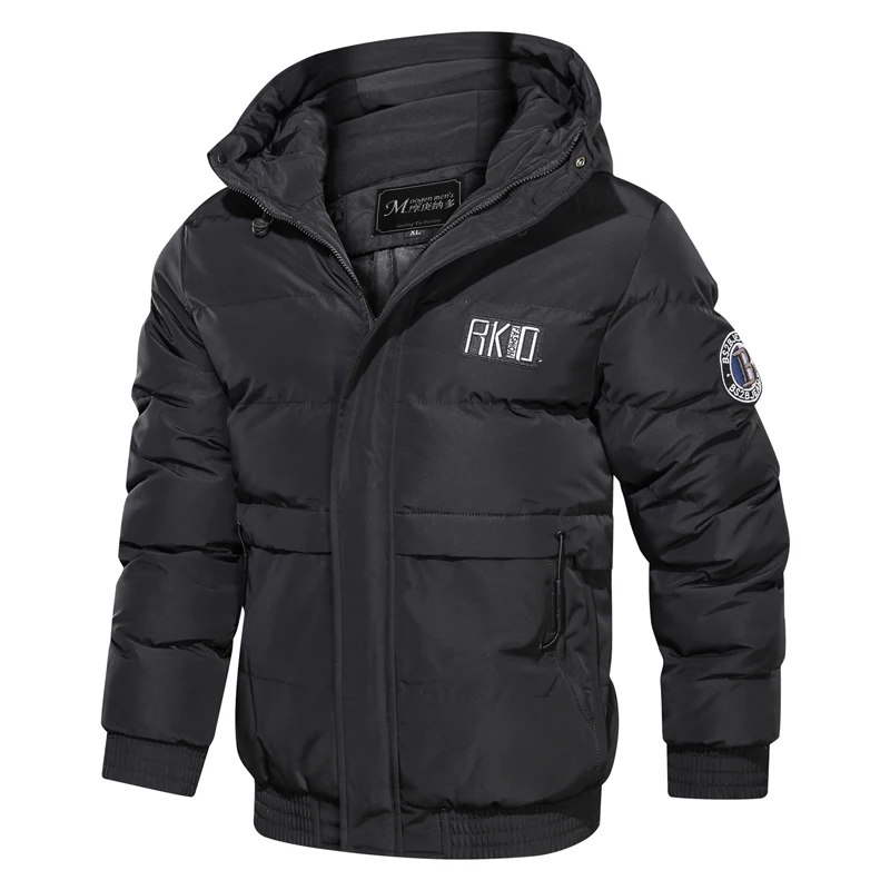 Winter parkas Men -20 Degree Thick Warm jacket Hooded Coat windproof Male Jackets Outwear Jaqueta Masculina Father's Gift Parka | Мужская