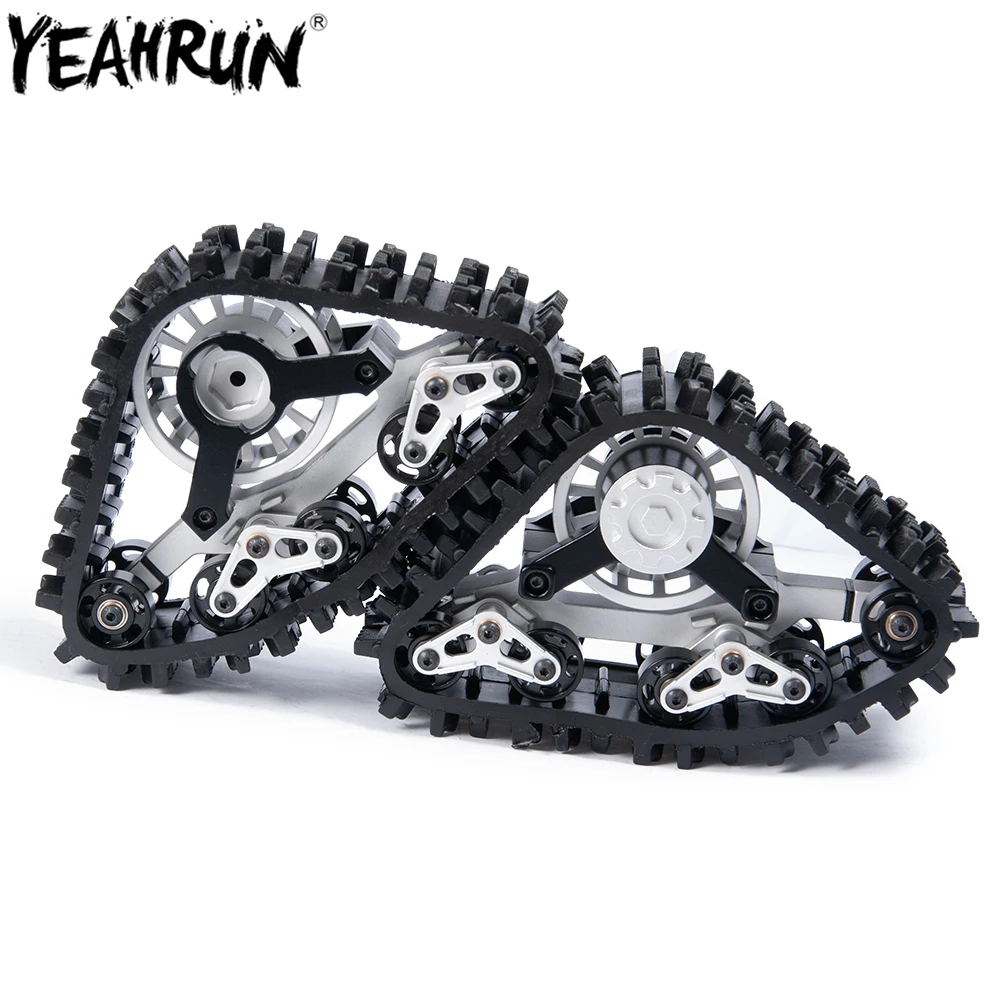 

YEAHRUN RC автомобиль грузовик багги снег гусеница шины Снег песок весло шина для 1/10 осевой SCX10 DIY модифицированные обновленные аксессуары