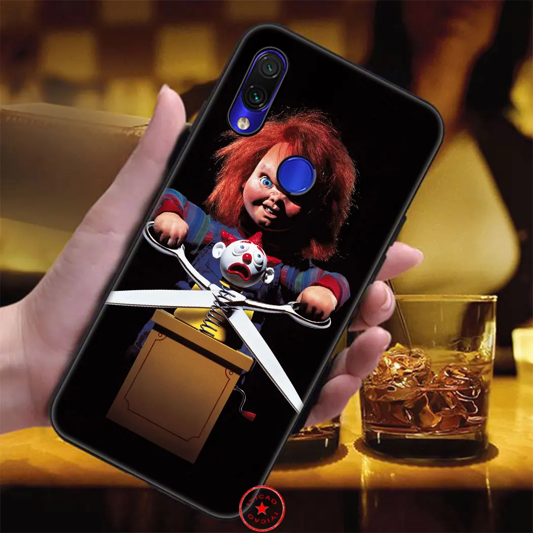 IYICAO Чаки крутой Мягкий силиконовый чехол для Xiaomi Redmi Note 5 6 7 8 Pro 5A Prime 4X |