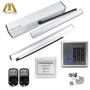 biometric automatic door opener and closer ac101 electric door control system for home office access control kit free global shipping