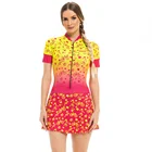 Комбинезон в виде обезьяны, женская летняя одежда, модель 2022 года, Женский комплект велосипедистских обезьян, профессиональные Бермуды