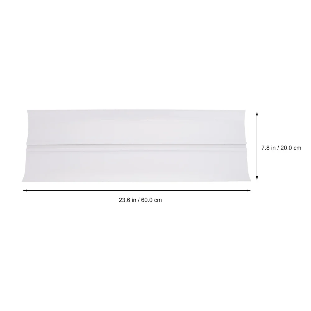 

1Pc Punch-free Pasting Air Conditioner Deflector Air-conditioning Baffle