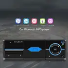 Автомобильный MP3-плеер для чтения с U-диска, SU-20178 дюйма, Bluetooth, громкая связь, легкая вставка для карты, радио, с держателем для телефона, для автомобиля