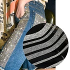 Наклейки Стразы 90 см, хрустальные алмазные наклейки для свадебного платья, одежды, сумок, телефона, украшения для рукоделия