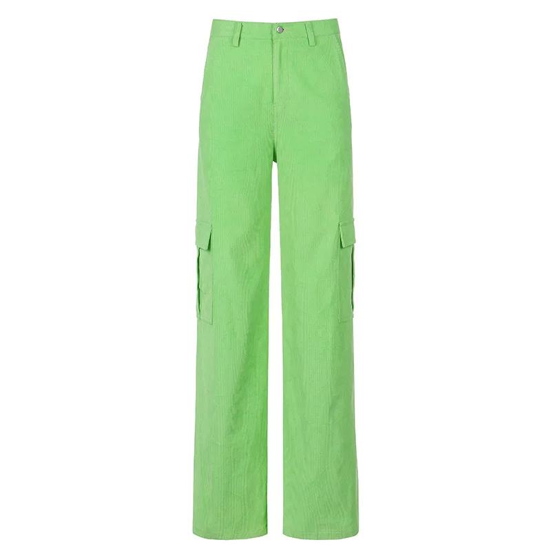 

Aesthetic Big Pockets Wide Leg Joggers Women Harajuku Color CuteKorean Style Baggy Oversize Y2K Boyfriend Fashion Pants