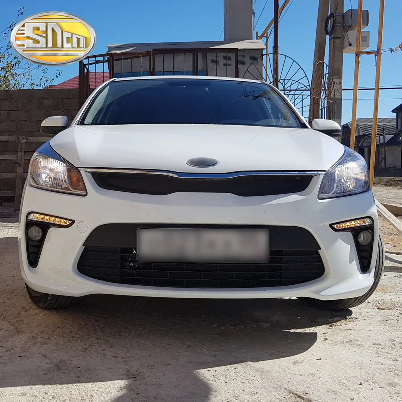 Для Kia Rio K2 2017 2018 желтый Поворотная сигнальная лампа Стиль реле Водонепроницаемый