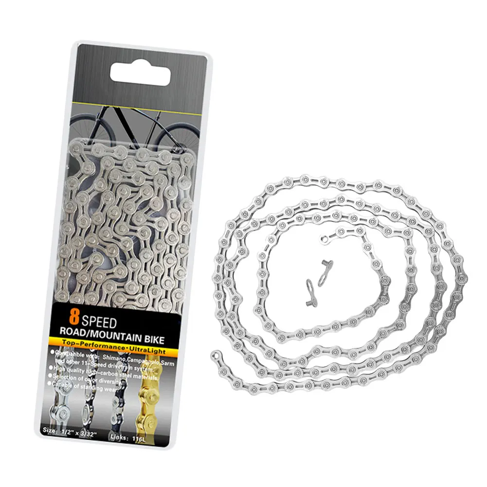8 скоростной соединитель для велосипедной цепи замок быстрая связь дорожный