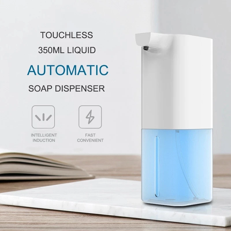 

Automatic Soap Dispenser 300ml 350ml 400ml Touchless Sensor Hands-Free Soap Pump Dispenser for Bathroom Kitchen