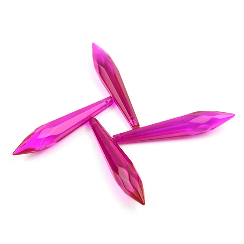 Многогранная подвесная хрустальная люстра в виде сосулек 63 мм/76 мм фэн-шуй | Дом и