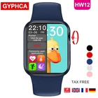Оригинальные Смарт-часы HW12 40 мм 320*320 Bluetooth полноэкранные водонепроницаемые Смарт-часы PK HW16 W56 W46 W26 IWO 6 HW22