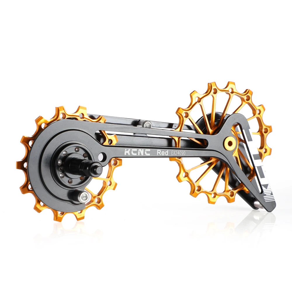 KCNC дорожный велосипед Большой шкив клетка OSPW для SRAM RED FORCE RIVAL APEX 10S 11S золотой цвет
