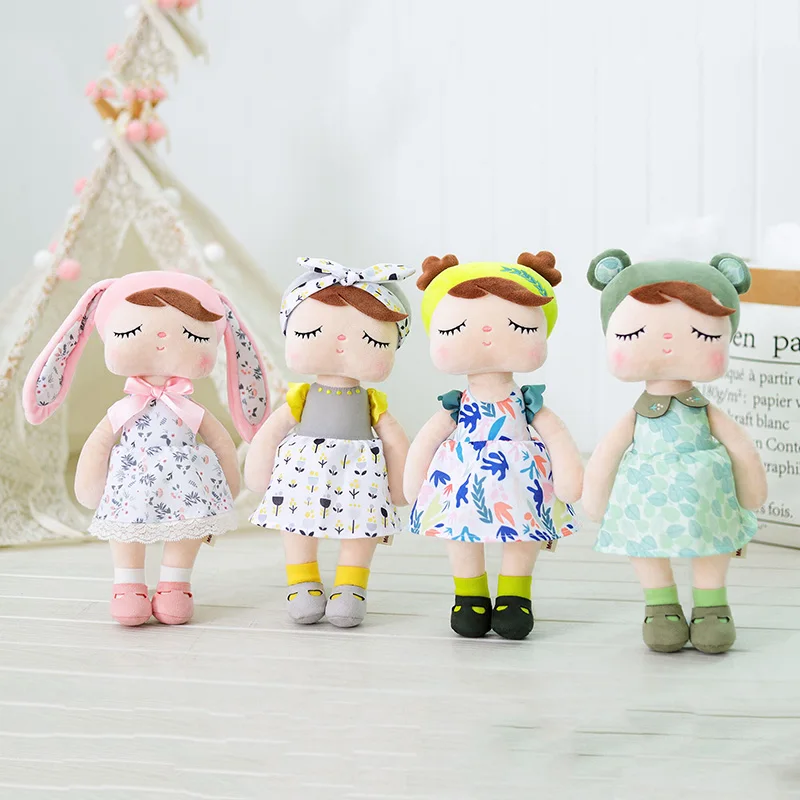 Новинка 2021 мягкая кукла Metoo 34 см Ангела Банни плюшевая игрушка детский игровой