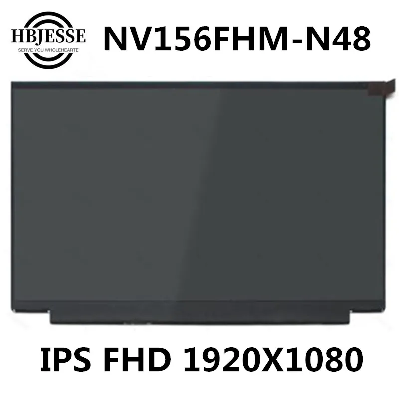 

15.6" Matrix LED LCD Screen IPS For BOE 5D10M42882 for lenovo FRU NV156FHM-N48 NV156FHM N48 1920x1080 FHD ADS eDP 30PINS Display