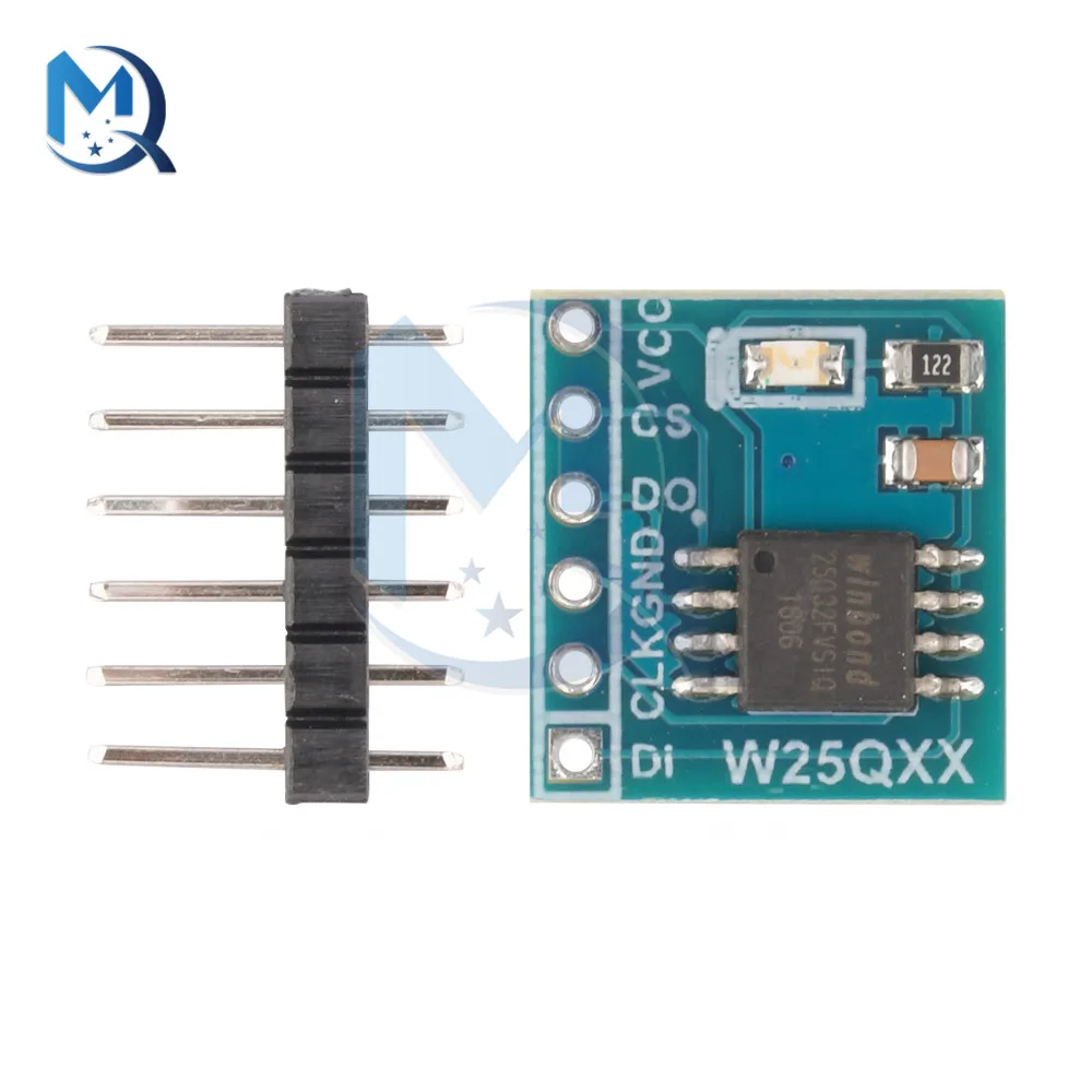 W25Q32 W25Q64 W25Q128 FLASH Flash Memory Module 4M-16MByte Large Capacity SPI interface BV FV STM32 Code Memory Board images - 6