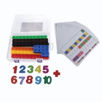early math mathlink cube counting sorting activity toys