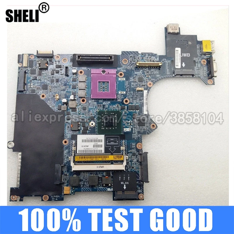 SHELI for Dell E6500 Motherboard DDR3 Inspiron Intel LA-4041P CN-0YU413 0YU413 YU413 Integrated