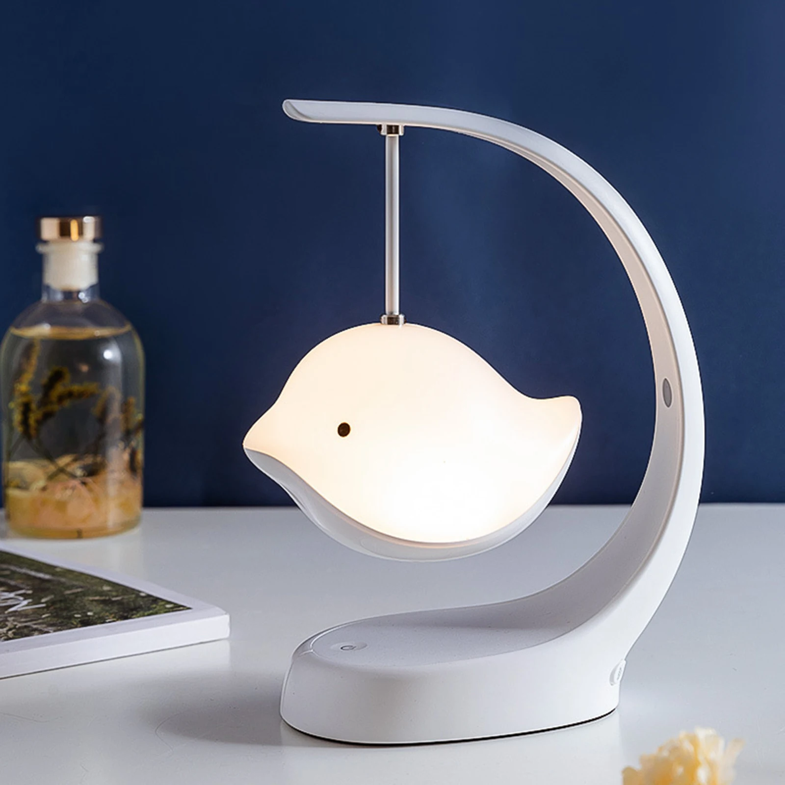 

Bluetooth Speaker Cartoon Birds Night Lamp Portable Small Subwoofer Ribbon Lights for Home Decor Audio Music Novelty KI